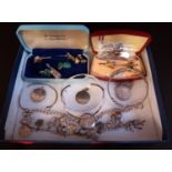 A Selection of Silver and other Jewellery