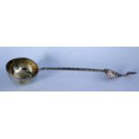 A burmese White Metal Ladle