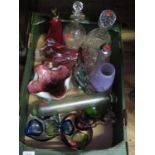 A Selection of Murano and other Glass Ware