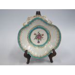 An Early 19th Century Porcelain Dish, unmarked, 19.5cm wide