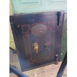 A Samuel Withers & Co. of Westbromwhich Safe with key