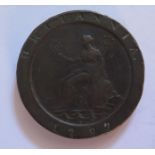 A George III Cartwheel Two Pence 1797