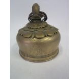 A Tibetan Yak Bell, 12.5cm diam.