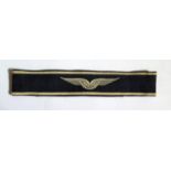 A German Bundeswehr Luftwaffe Cuff Title