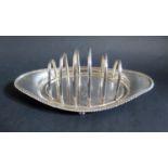 A Victorian Five Slot Toast Rack, Sheffield 1897, Atkin Brothers, 234g