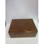 A Large Army & Navy Oak Canteen Case