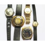 A Selection of Wristwatches including TISSOT and SEIKO