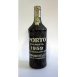 A Bottle of 1959 Niepoort & Co. Colhieta Port