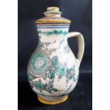 A Slovakian Faience Jug, 24cm. c. 19th century. Collection of Mark M. Luboshinksky