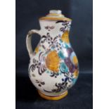 A Slovakian Faience Jug, 23.5cm. c. 19th century. Collection of Mark M. Luboshinksky