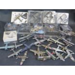 A collection of Scale Model War Planes
