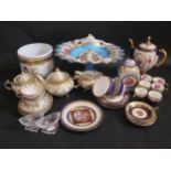 A Selection of Decorative Porcelain and Bone China including Noritake and Paragon