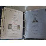 Two Stamp Albums _ 'The Glory of Lord's' and '100th Test Match at Lord's