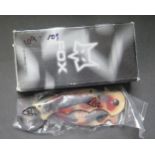 A Fox 480n Karambit Camo Knife with receipt, new old stock in box