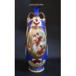 A Vienna Porcelain Vase, 39cm high