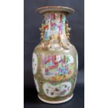 A 19th Century Chinese Cantonese Vase, 42.5cm. A/F