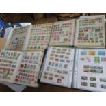 Albums of World Stamps, collector's cards etc.