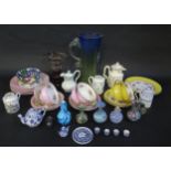 A Selection of Decorative Ceramics and Glass