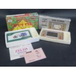 Two Nintendo Game & Watch Games Including Zelda (appears near mint with manual in good box) and