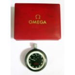 A Boxed Omega Stopwatch, c. 1978, running