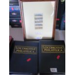 Two Stamp Albums of 'Locomotive Philatelica'