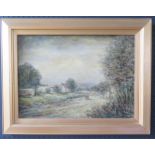 Victor Mathias, French Artist 1905 - 1933, Oil on Board, Signed, 43 x 30cm, Framed