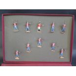 An HM Toy Soldiers 1805 Royal Marines 10 Piece Set Boxed