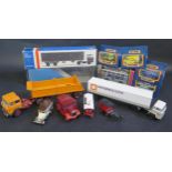 Five Boxed Matchbox, Lion Car DAF Lorry, Oldcars Iveco etc.