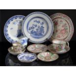 A Selection of 18th and 19th Century Chinese Porcelain including Cantonese famille rose