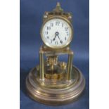 A BHA 100-Day Dome Clock, 28cm