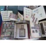 Three Albums of GB Stamps and loose stamps, mostly mint