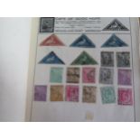 A World Stamp Album including Victorian and later GB, Cape of Good Hope triangles, etc.