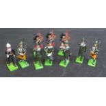 Ten W Britains Toy Soldiers