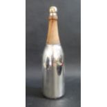 A Rare Kingsway Plate Electroplated Silver Champagne Bottle Cocktail Shaker, base stamped 5835, 34cm