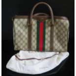 A Gucci Ophidia Cloth Tote Bag and outer protective bag