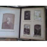 A Victorian Photograph Album and contents