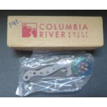 A Columbia River 5010 Snap Fire Folding Knife, boxed new old stock