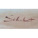 Schubert, C20th German Artist, Seascape, Signed, Oil on Canvas, 91 x 60, Framed