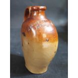 A Rare James Wintle Newport Stoneware Bottle, 11.5cm