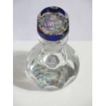 A Perthshire Millefiori Glass Scent Bottle, 15cm