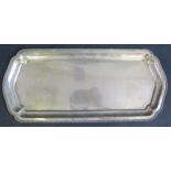 An Austrian .800 Silver Tray, 42x19cm, 561g