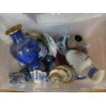 Large Quantity of Chinese Ceramics. Mainly Blue and White. Ginger Jars, Plates etc.