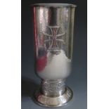 A Cased WWII German Luftwaffe Honor Goblet awarded to Unteroffizier Gerhard Eckert AM 27/1/43