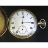 An Elgin Gold Plated Full H7unter Pocket Watch, A/F