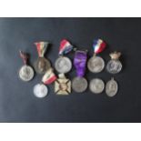 Collection of 10 Coronation and Royal Medals. Queen Victoria, Edward VII, George V and George VI