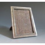 A George V Silver Cased Easel Back Photograph Frame 5 x 3.5" aperture, Birmingham 1915. Needs glass