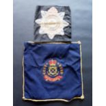 P.O.S.H. Shipping Cushion Cover & RASC Cover. P.O.S.H. Cover with Bullion border. 42cm x 42cm