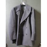 A Navy Size 42 Wool Coat