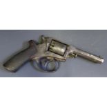 A 19th Century Tranter's Patent 4th Model Five Shot Revolver. Serial number unclear