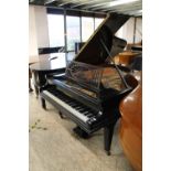 Bechstein (c1922) A 6ft Model A grand piano in an ebonised case on square tapered legs.